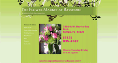 Desktop Screenshot of flowermarkettampa.com